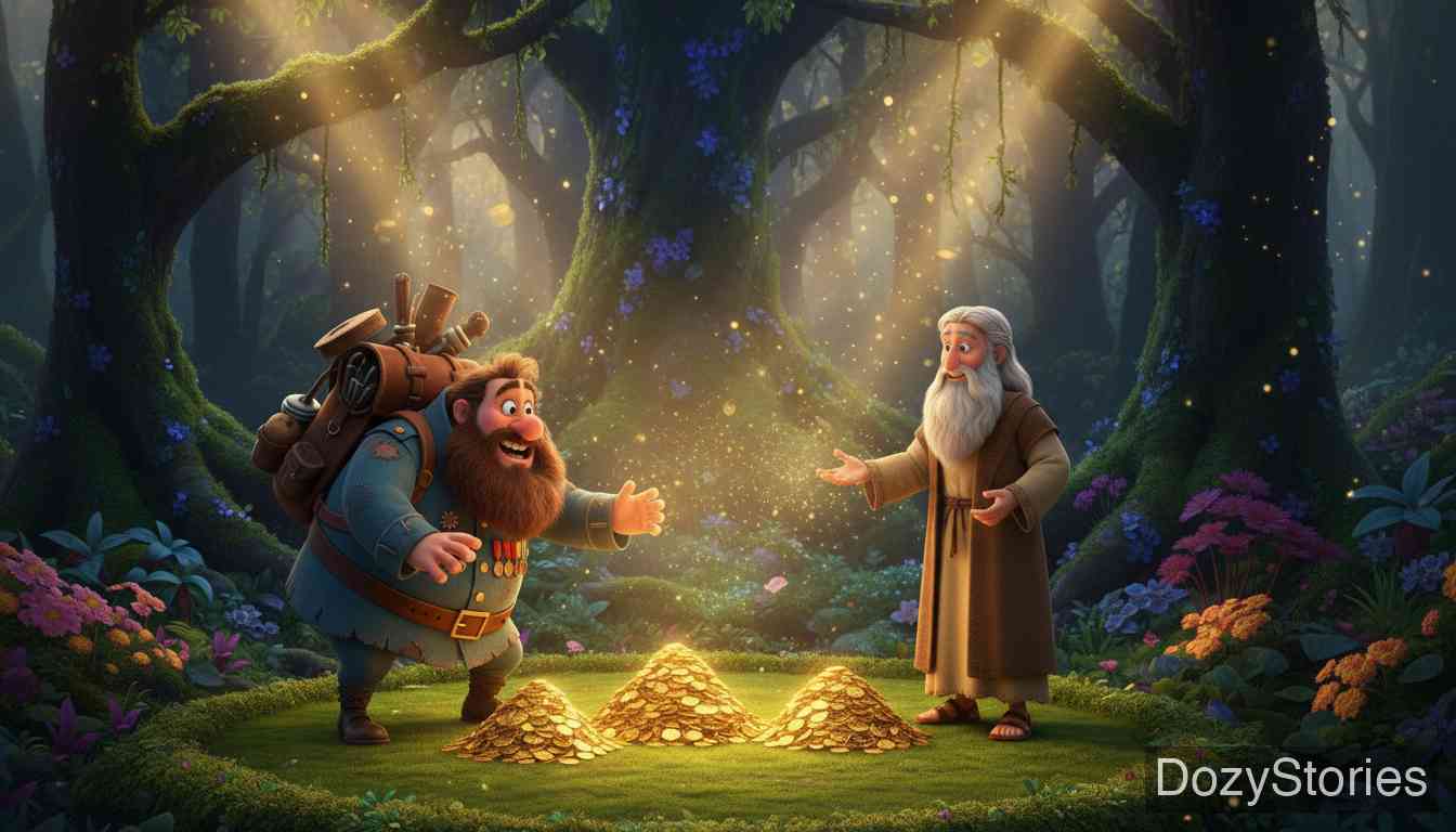 快乐老兄 - 格林兄弟 - 童话故事插画