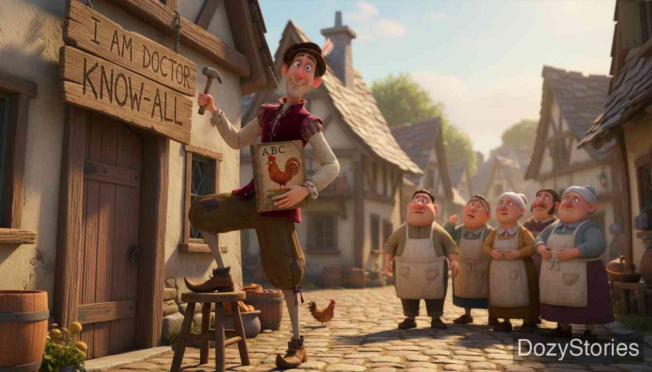 万事通大夫 - 格林兄弟 - 童话故事插画