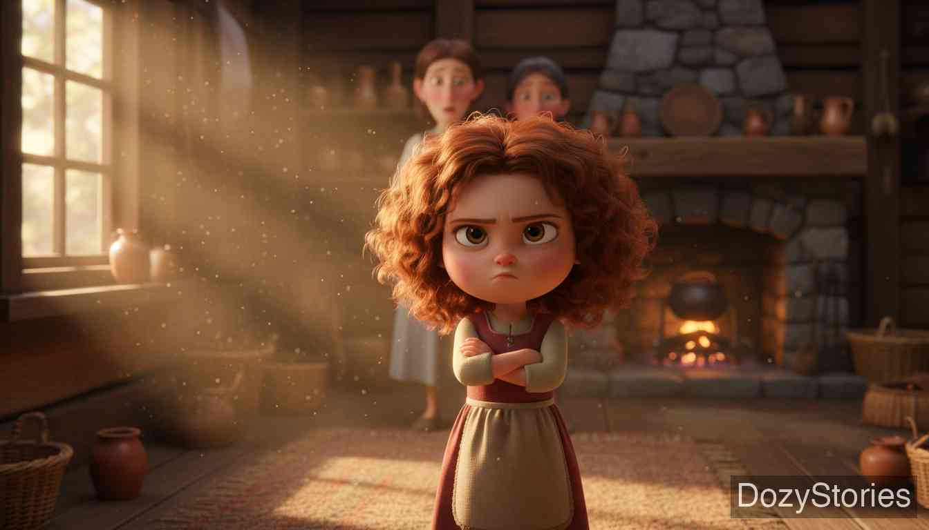 特鲁德太太 - 格林兄弟 - 童话故事插画