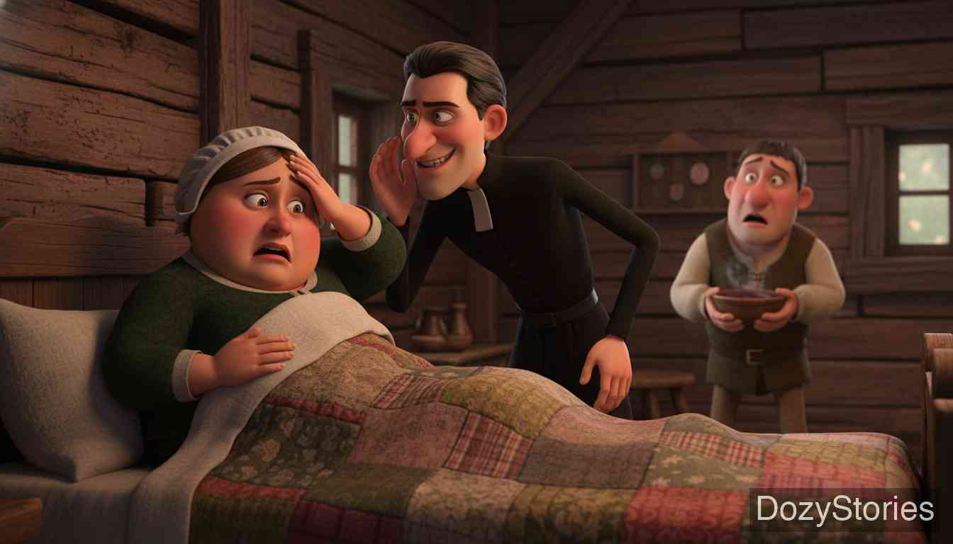 老希尔德布朗 - 格林兄弟 - 童话故事插画