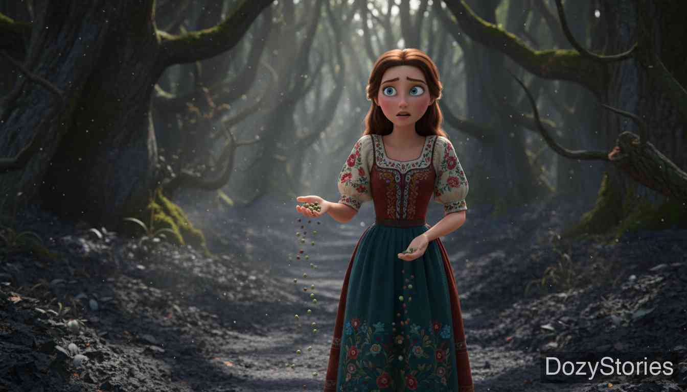 强盗新郎 - 格林兄弟 - 童话故事插画