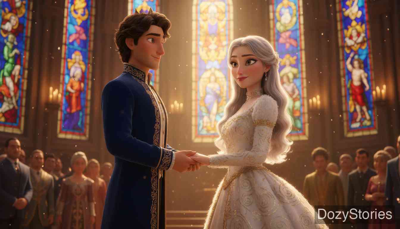 三片蛇叶 - 格林兄弟 - 童话故事插画