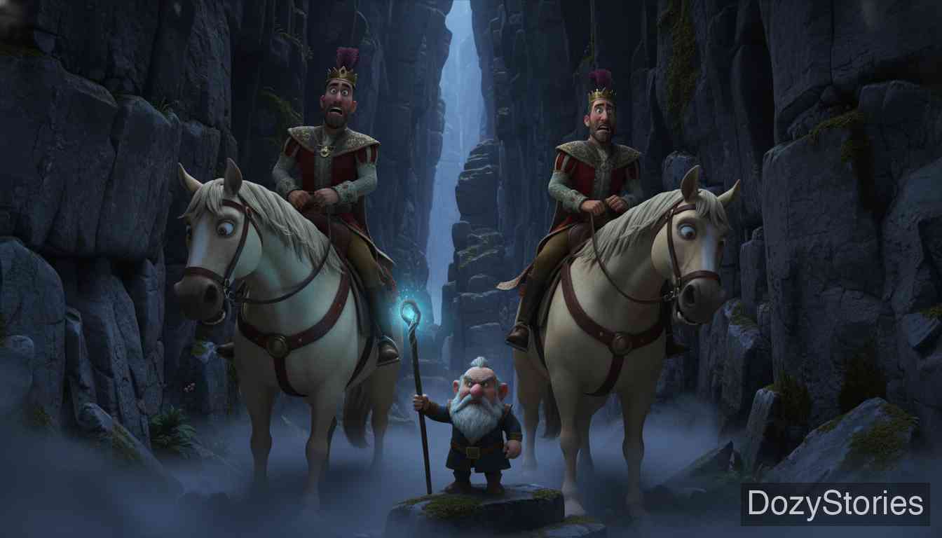 生命之水 - 格林兄弟 - 童话故事插画