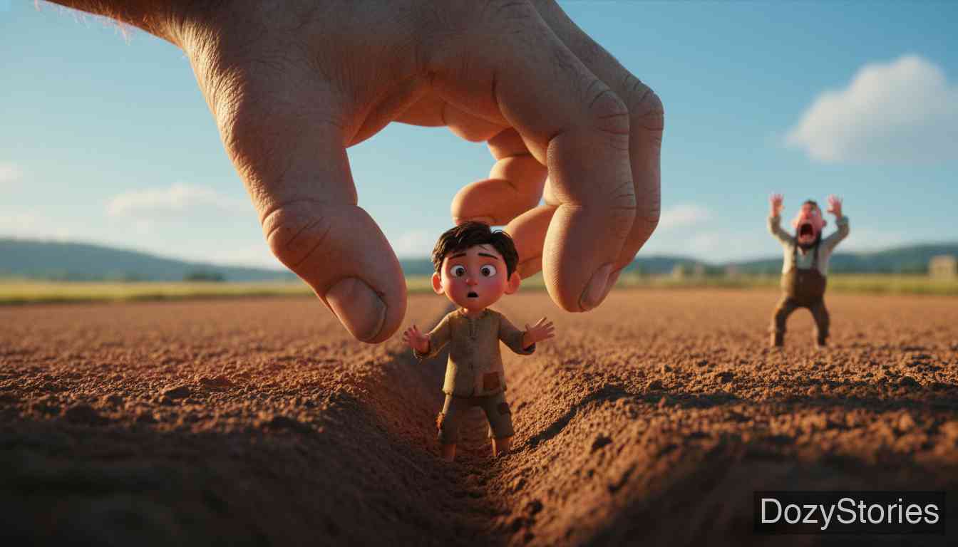 年轻的巨人 - 格林兄弟 - 童话故事插画